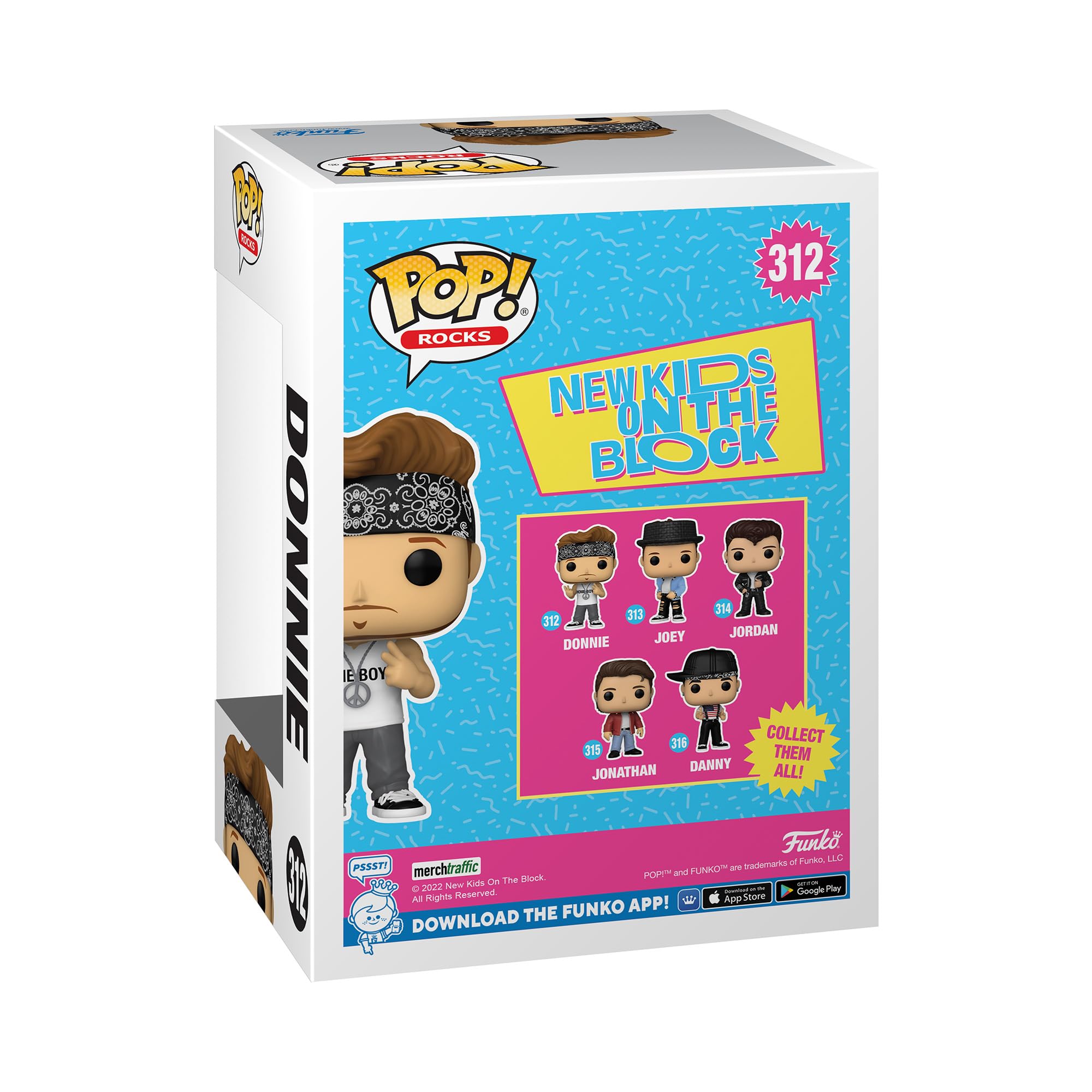 Funko Pop! Rocks: NKOTB - Donnie Wahlberg - New Kids on The Block
